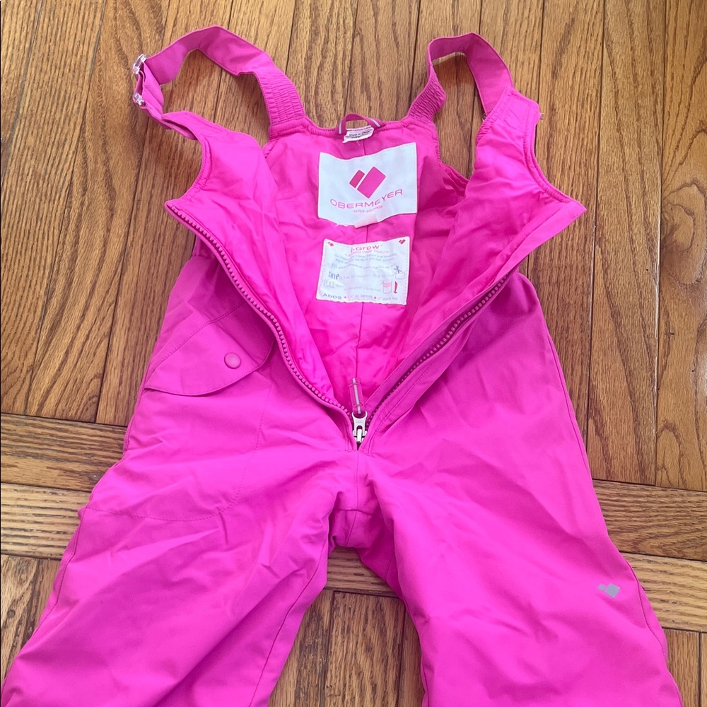 Obermeyer Fuchsia Snow Bib